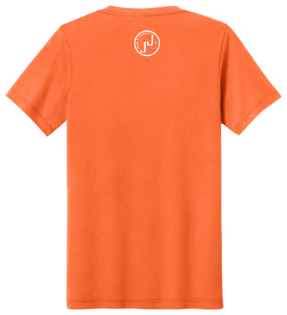 "Dang!" T-shirt - Orange and White